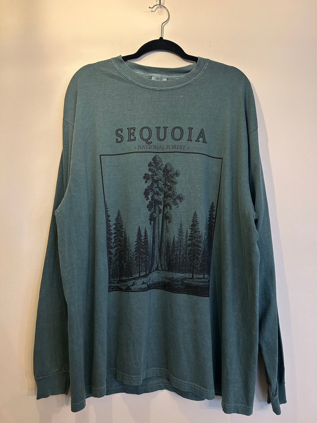 Sequoia National Forest Green Long Sleeve 2X