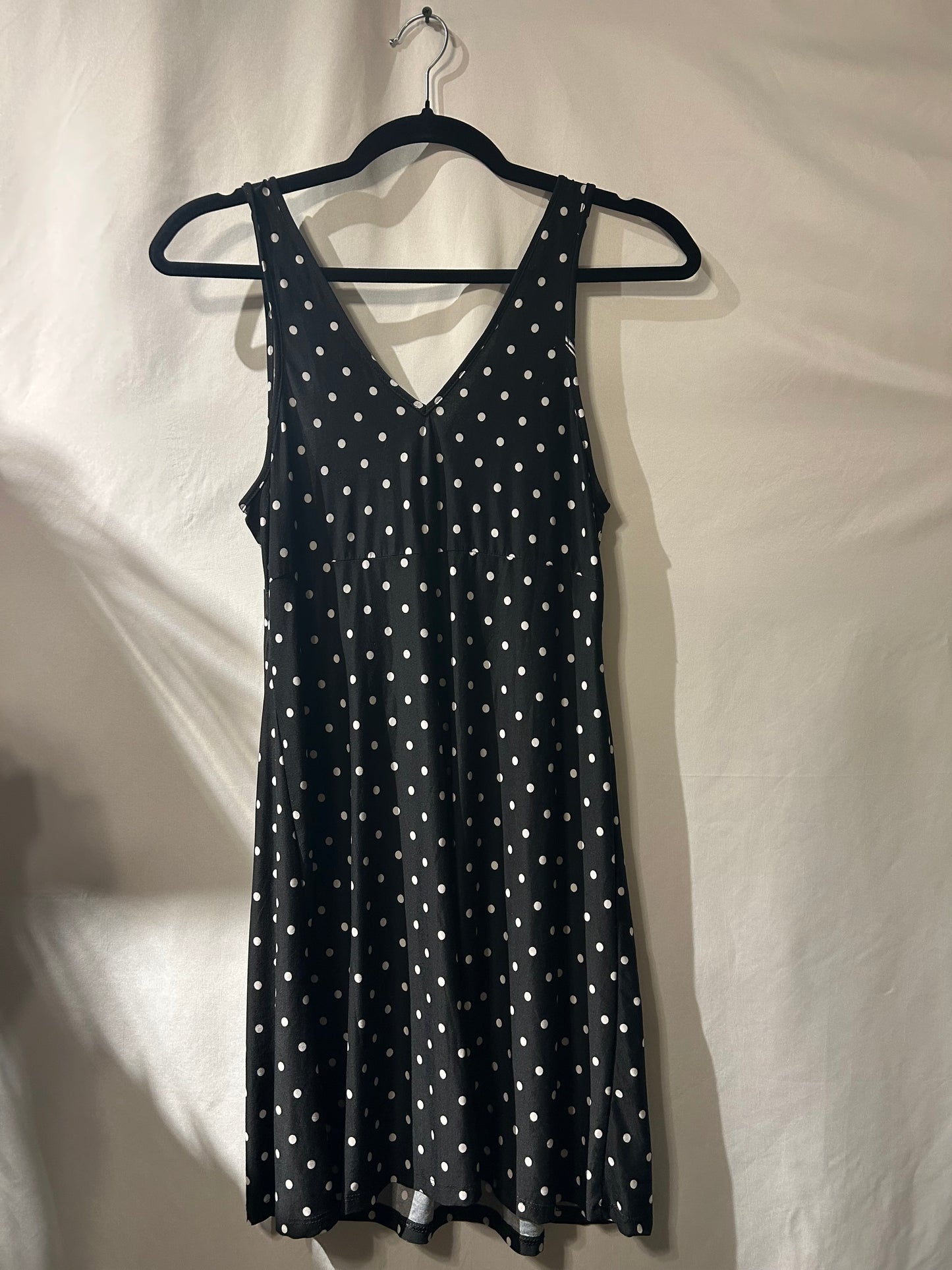 Gillian & O’Malley Polka Dot & Lace Dress M