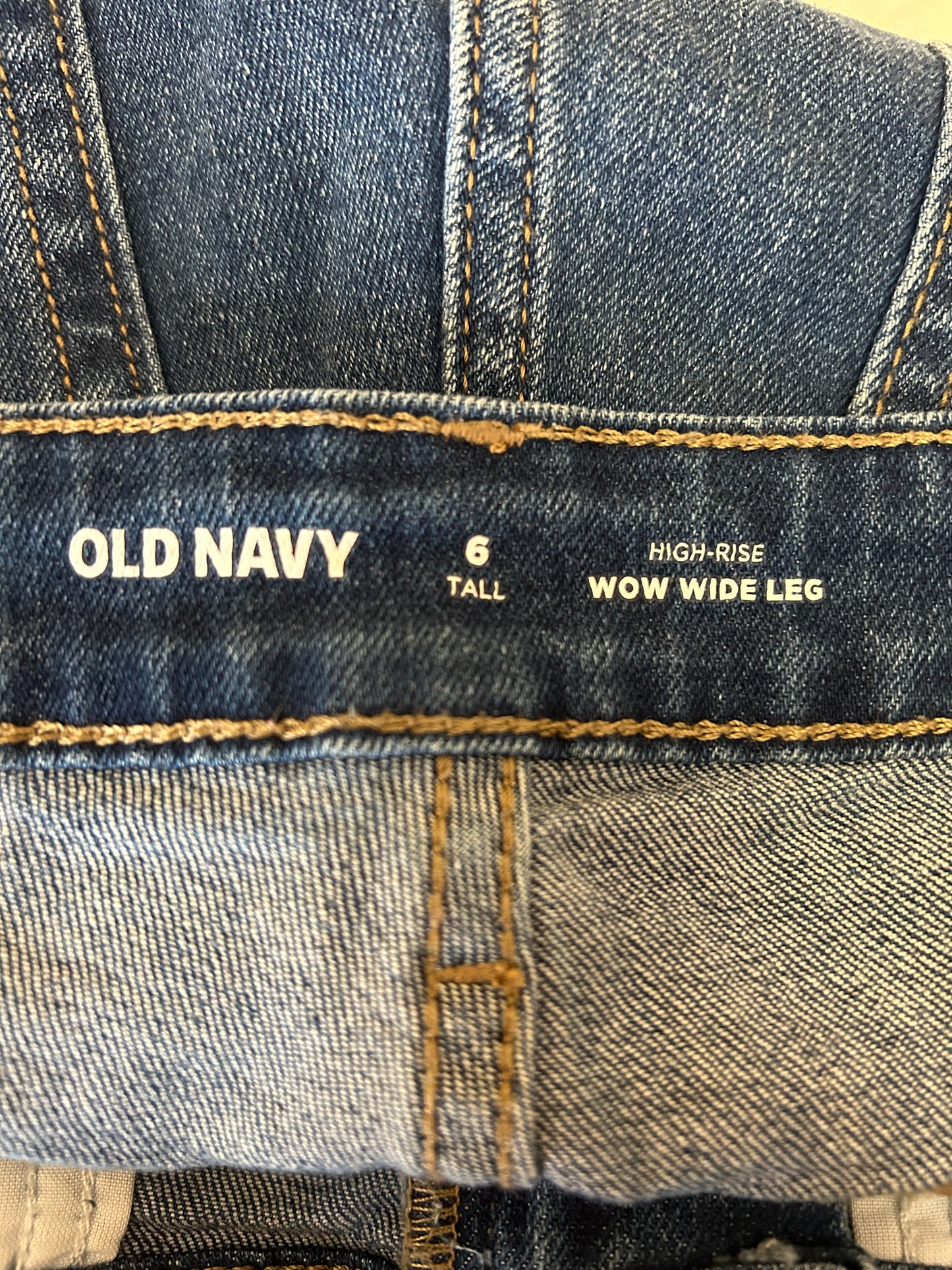 Old Navy Wide Leg Jeans 6