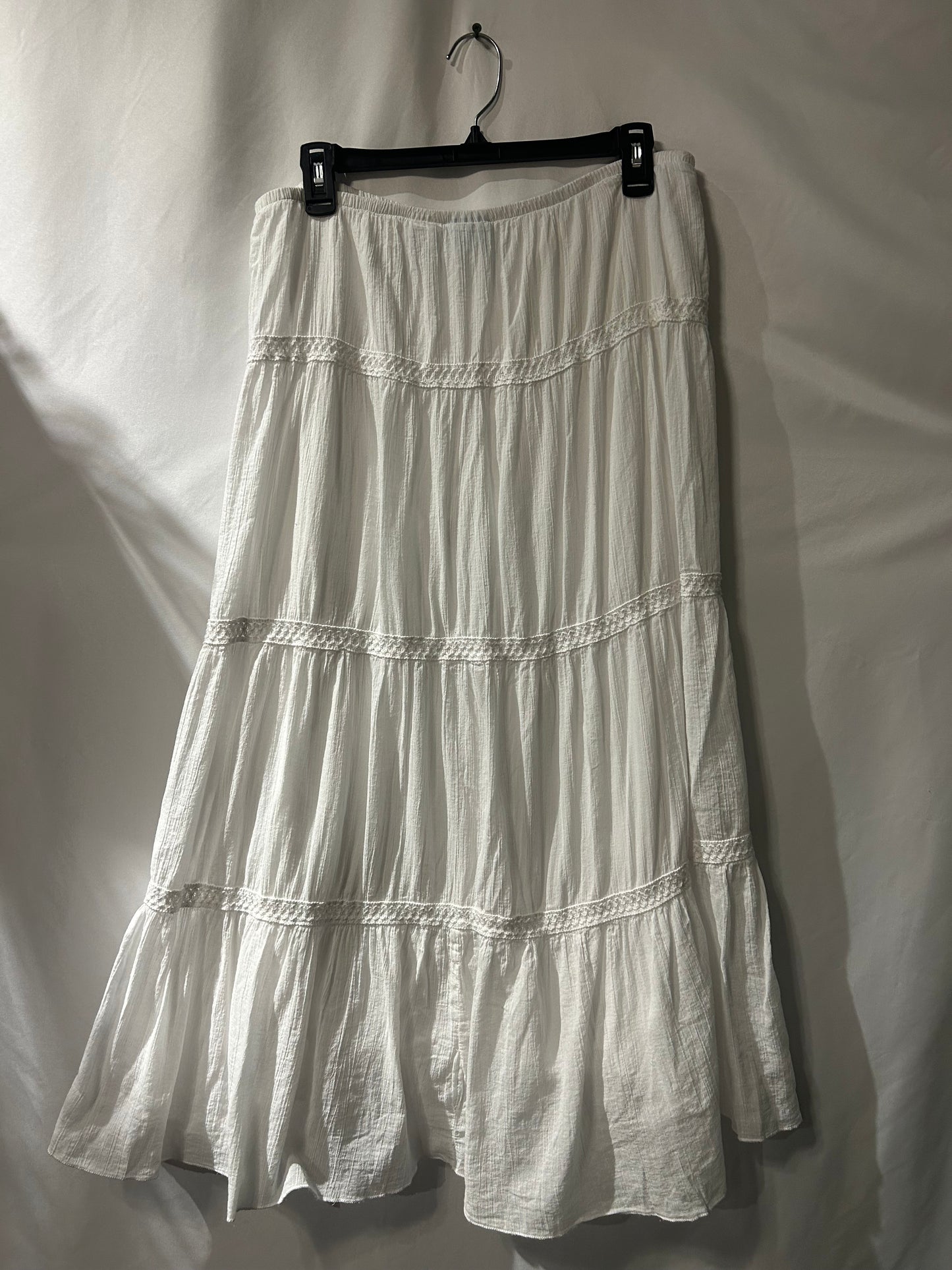 Lana Lane White Maxi Skirt 14