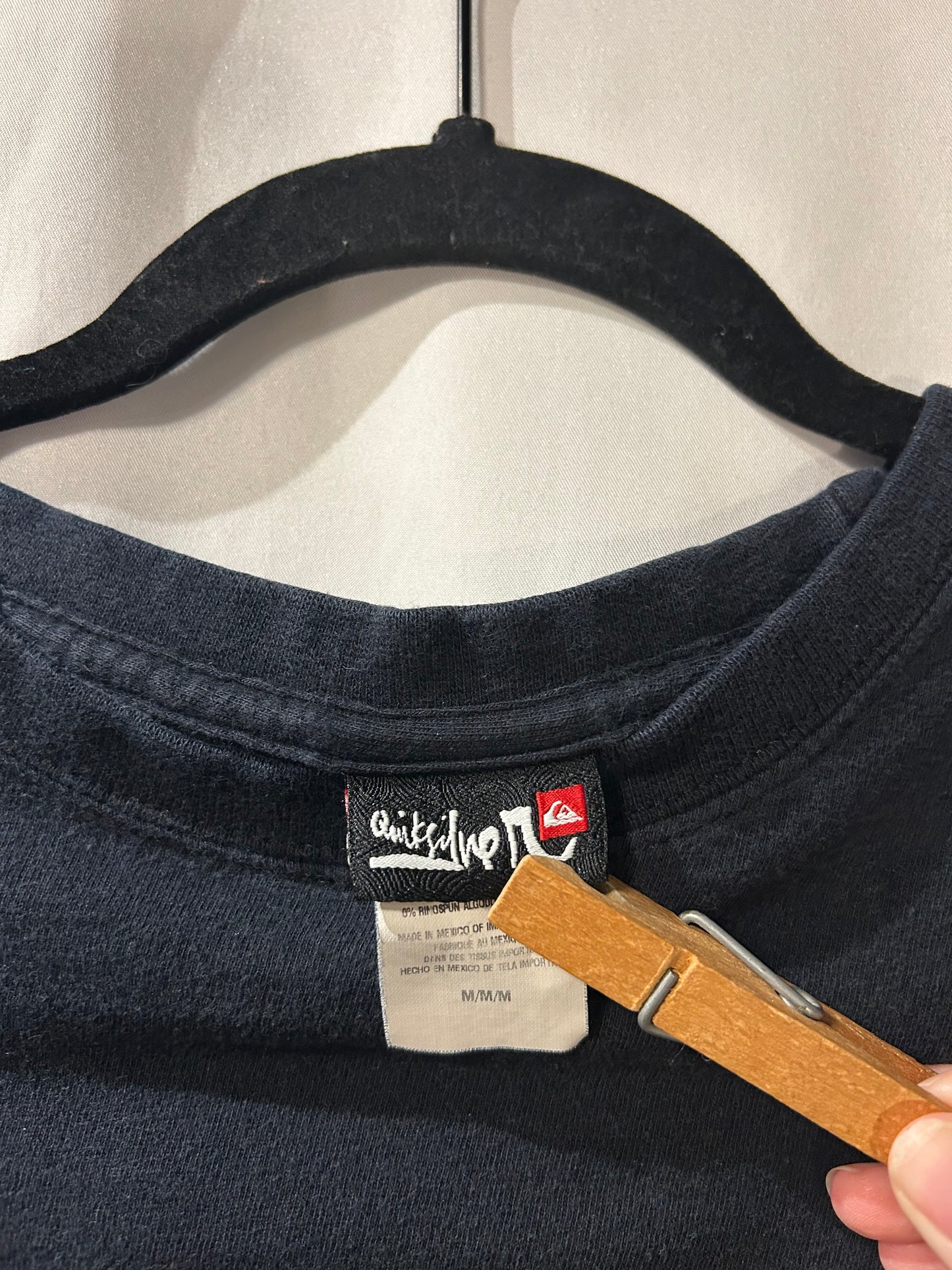 Quicksilver Surf Black T-Shirt M
