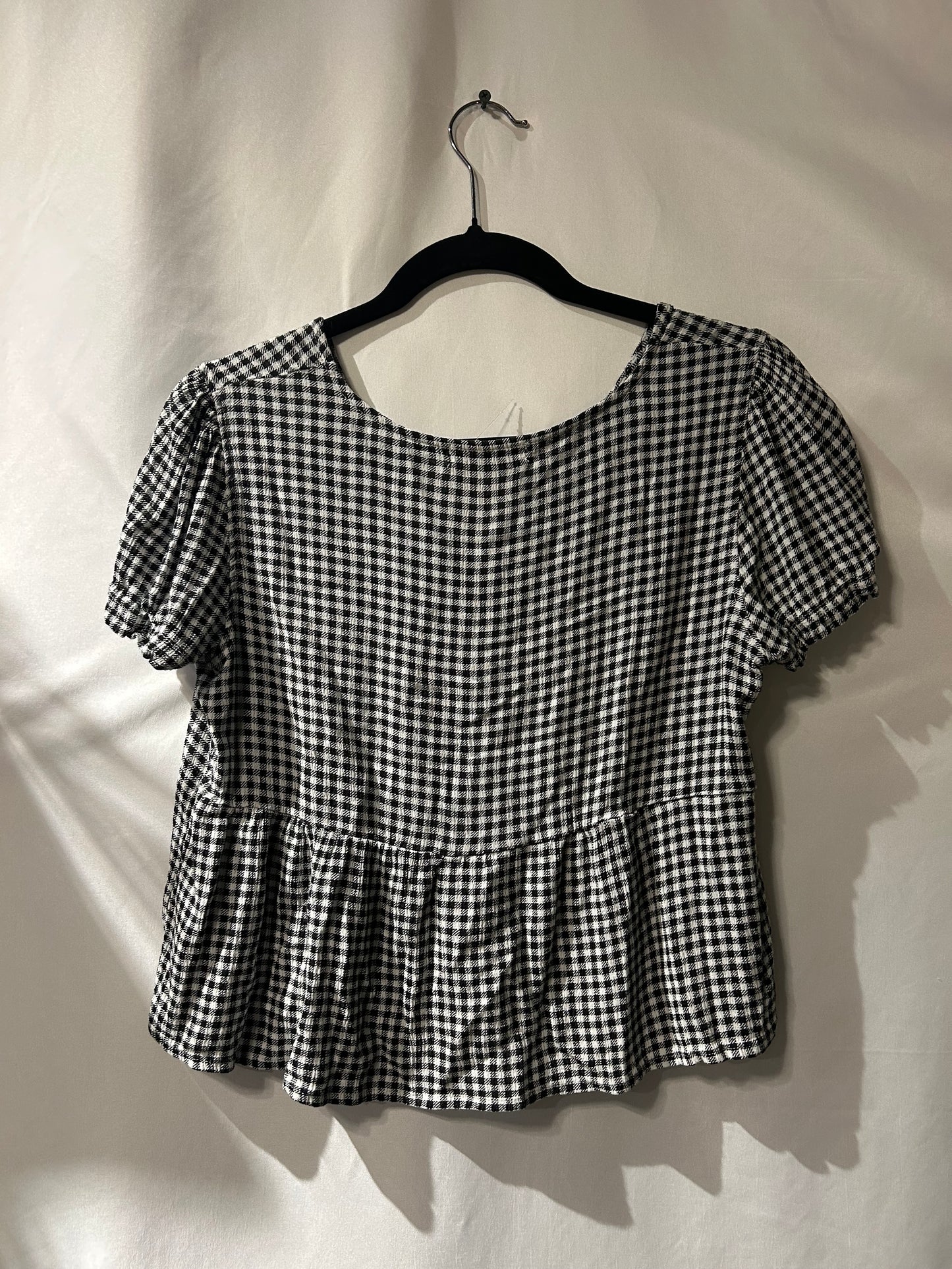 Gingham Top S
