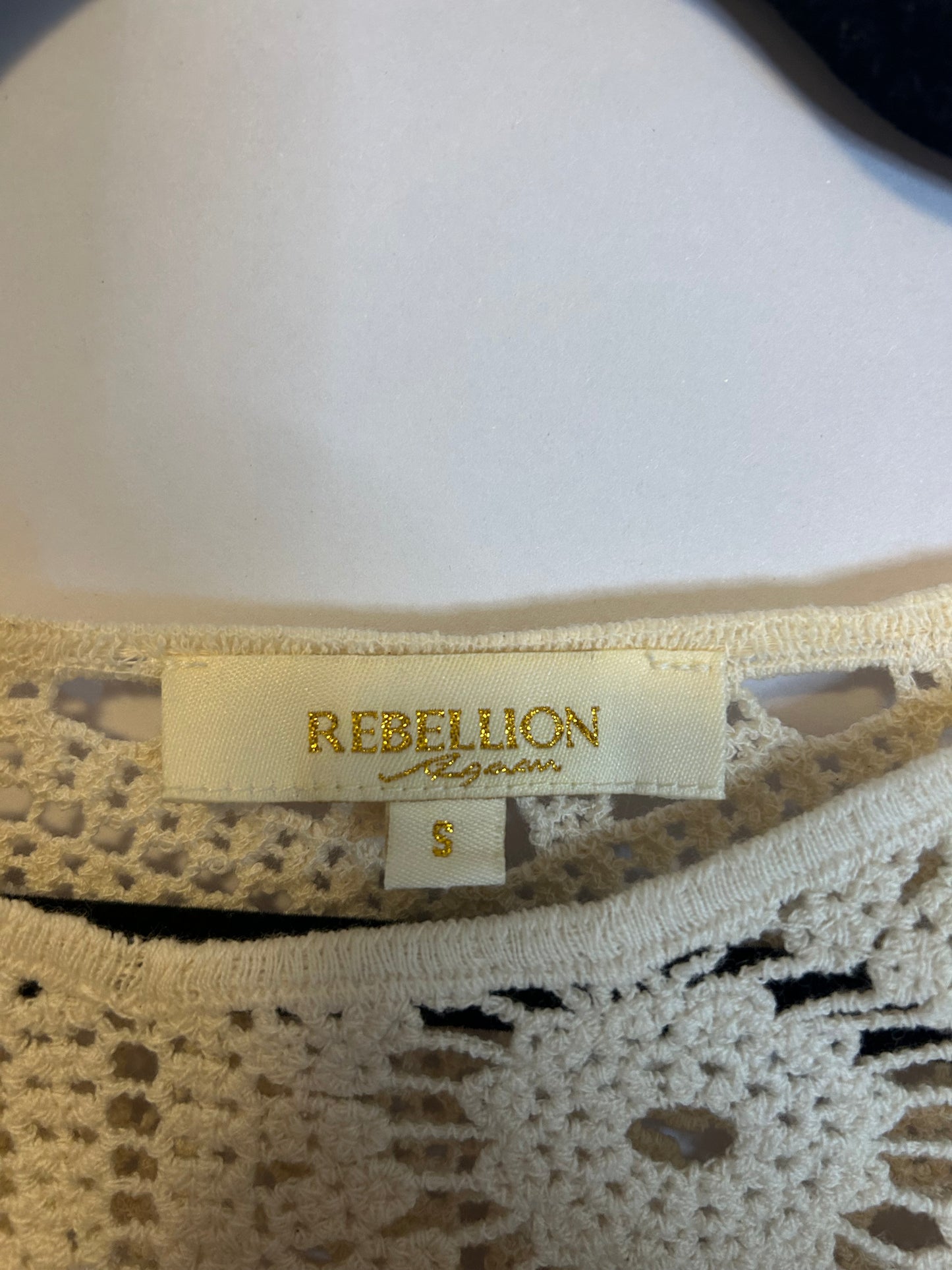 Rebellion Crochet Top S