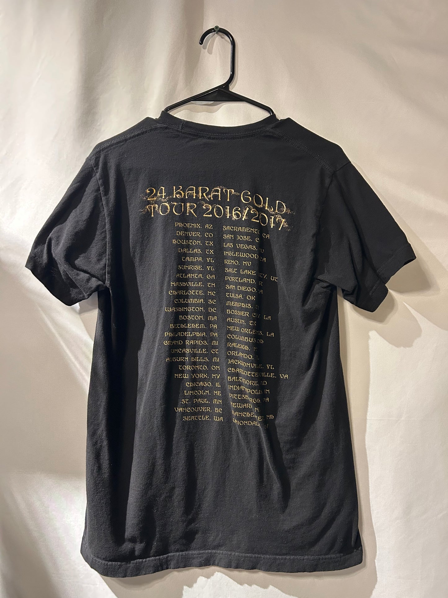 Stevie Nicks 24 Karat Gold Tour T-Shirt M