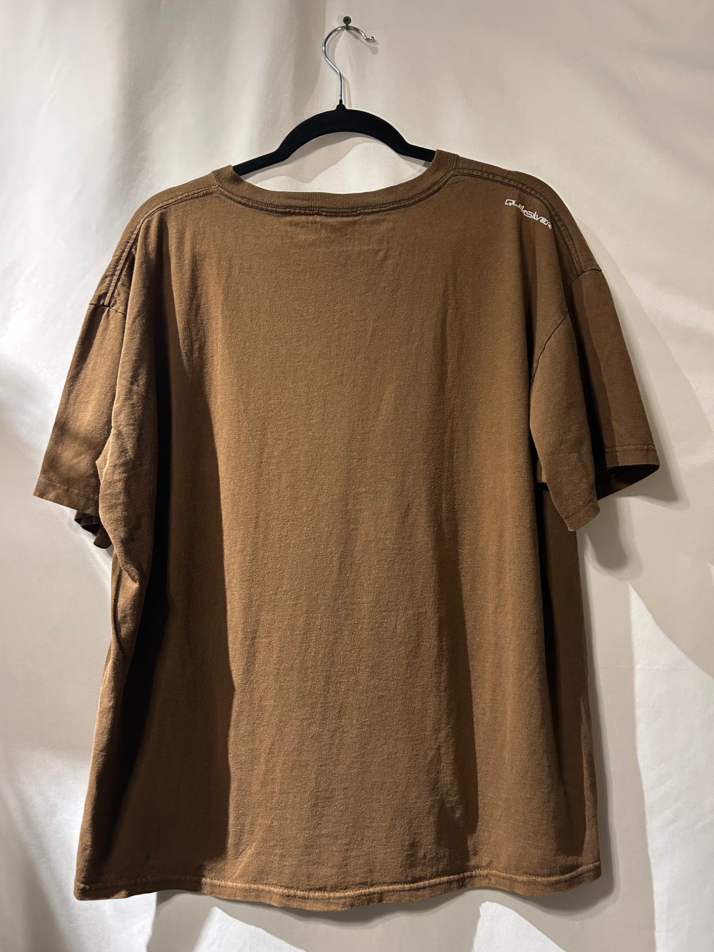 Quicksilver Vintage Brown T-Shirt L