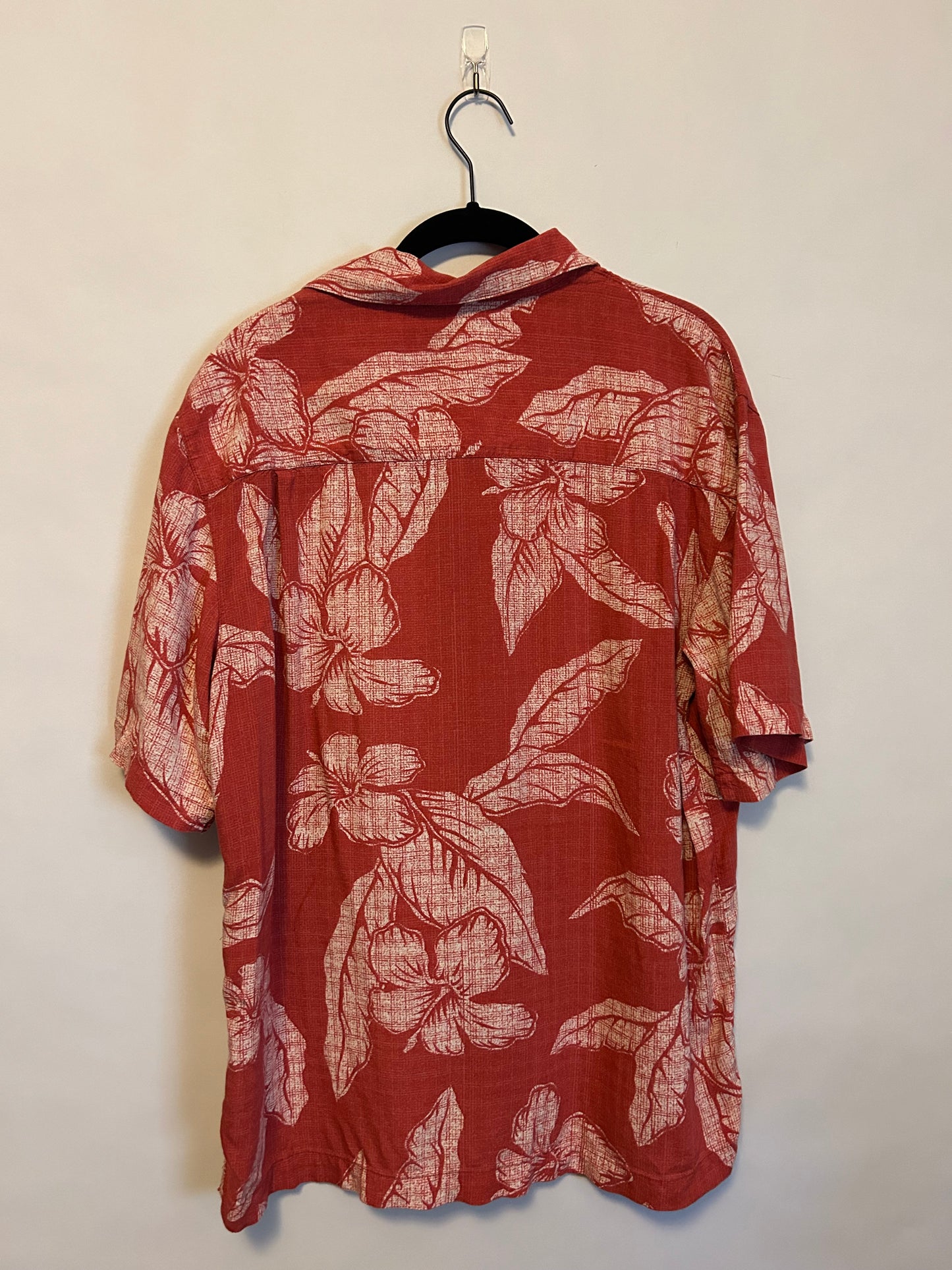 George Red Hawaii Button Up