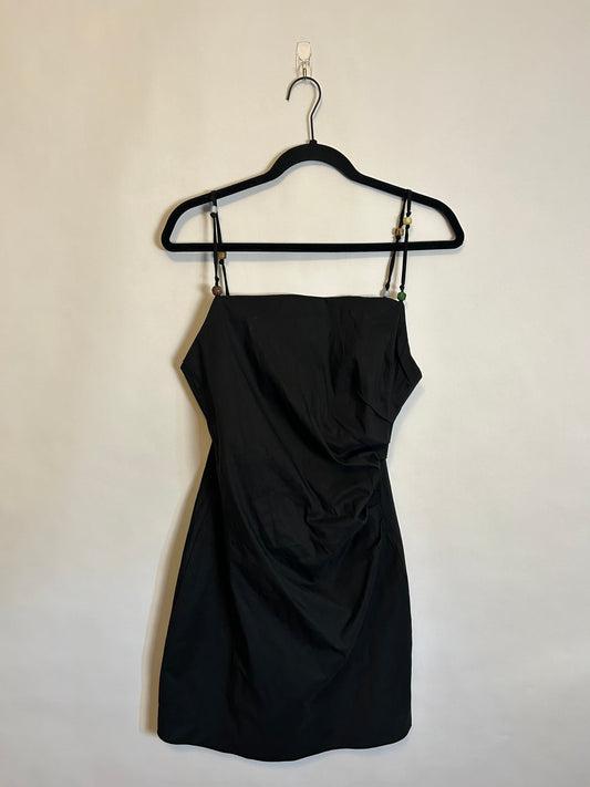 Zara Black & Beaded Dress M