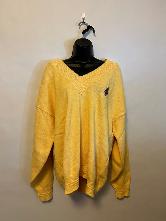 Scottish Isle Yellow Sweater L