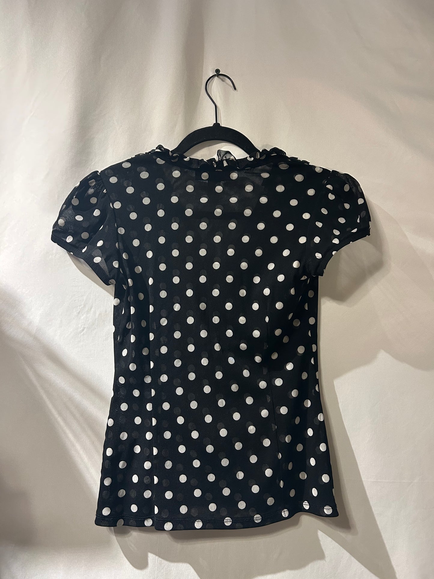 INC Polka Dot Blouse S