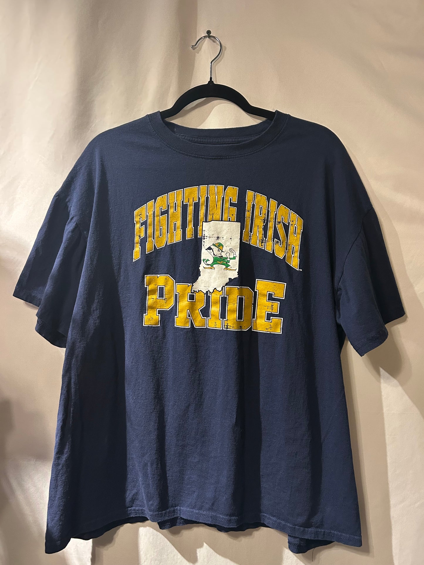 Fighting Irish ND Navy T-Shirt XL