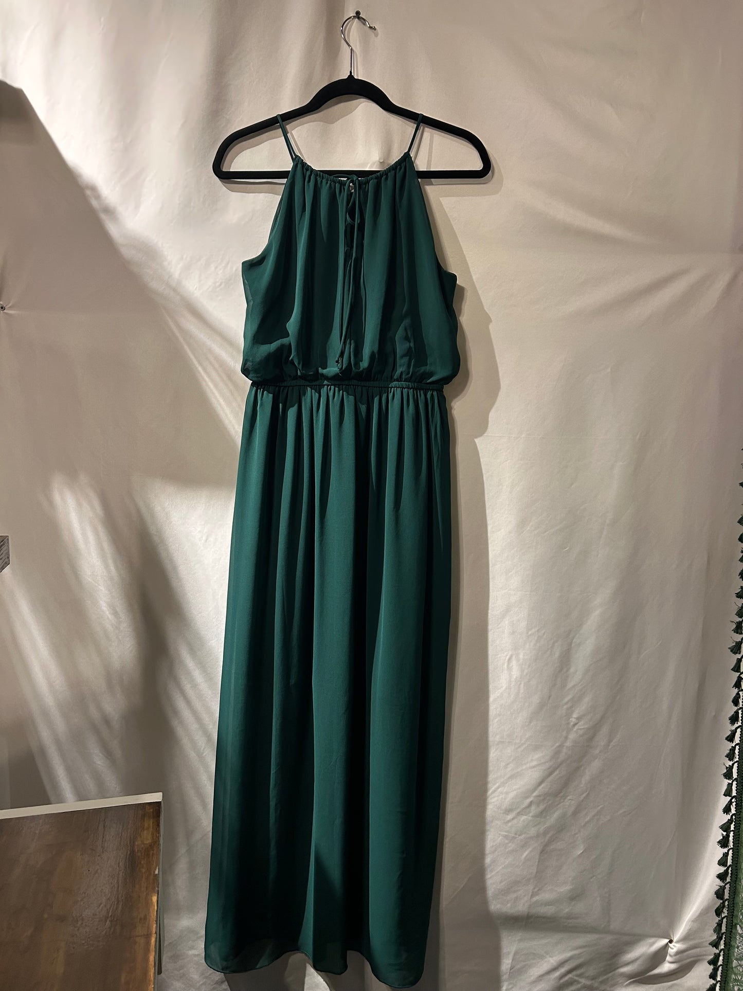 Sweet Storm Emerald Green Dress L