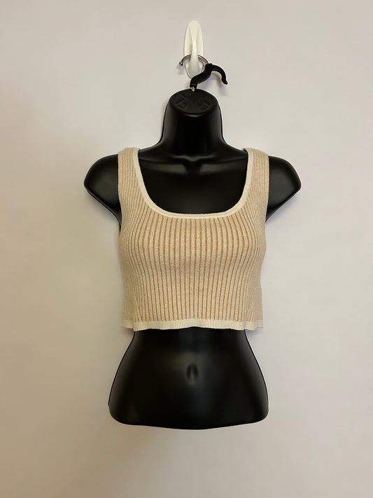 Ribbed Crop Tank M