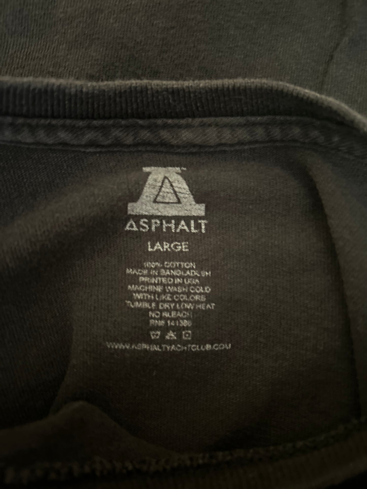 Asphalt Black T-Shirt L