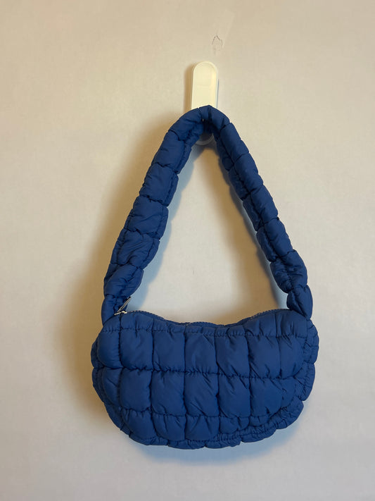 Blue Puffer Purse