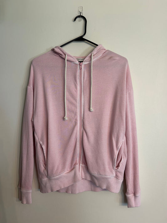 Universal Thread Light Pink Zip Up Jacket XS