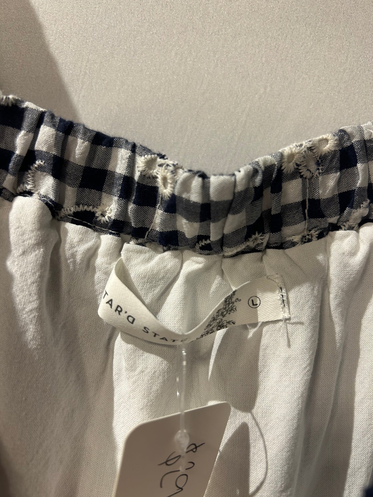 Altar’d State Gingham Dress L