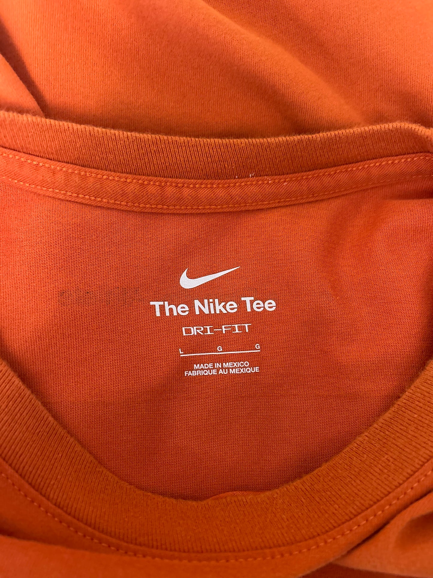 Nike Orange T-Shirt L