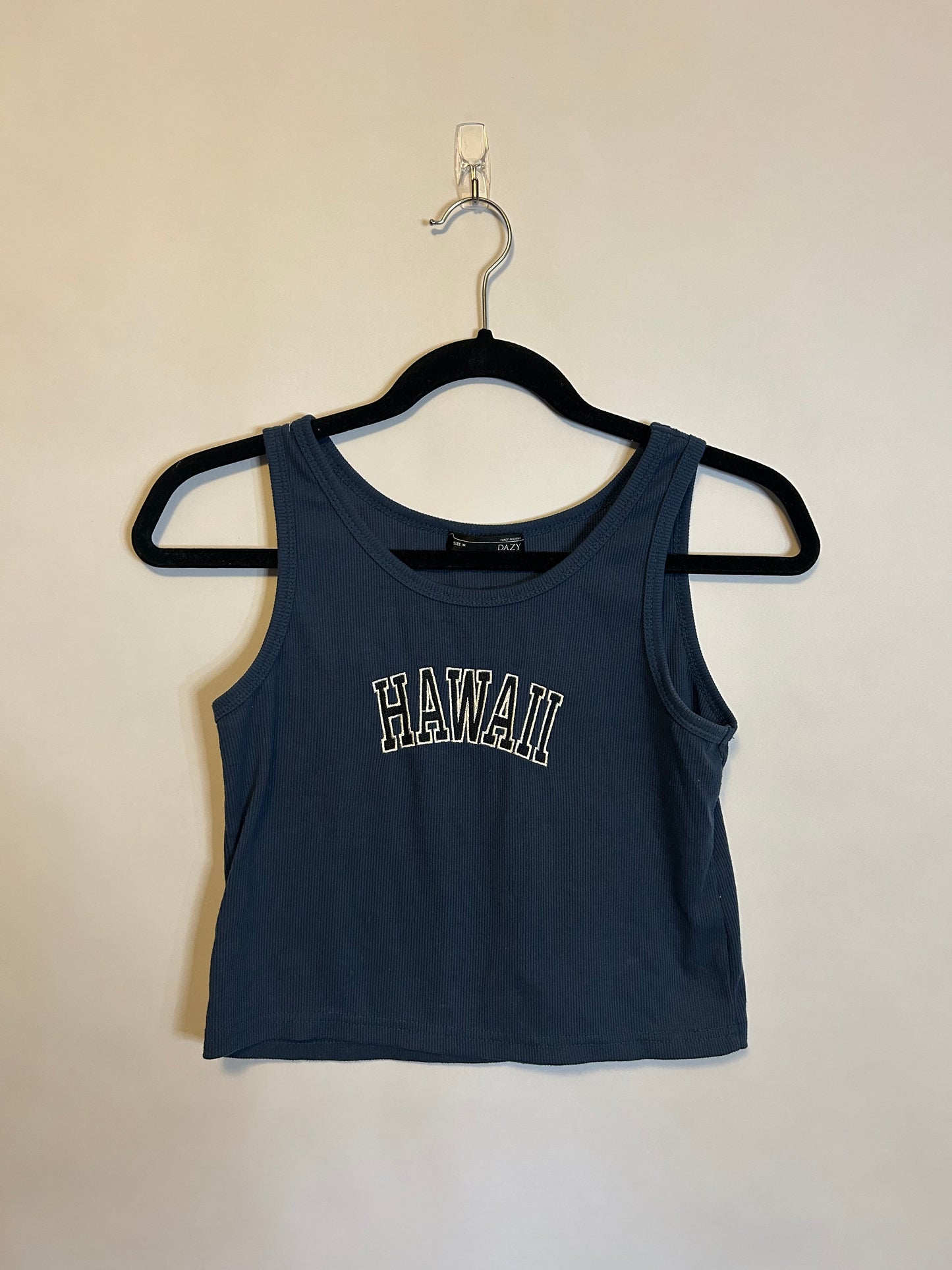 Hawaii Blue Tank Top M