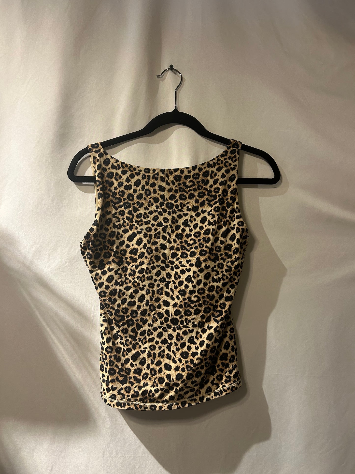 Suuksess Cheetah Print Tank with Built in Bra M