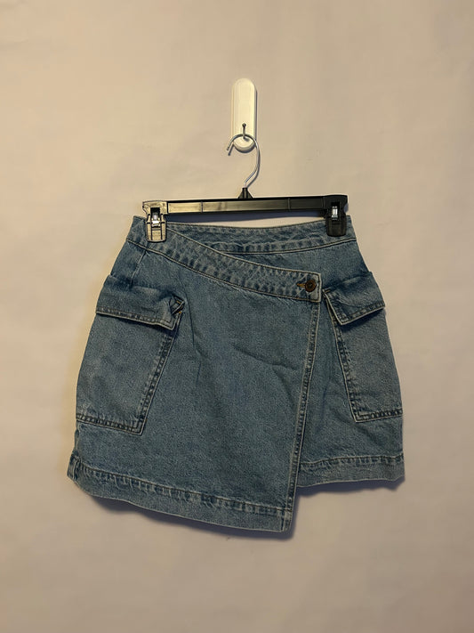 Blue Rain Denim Skirt S