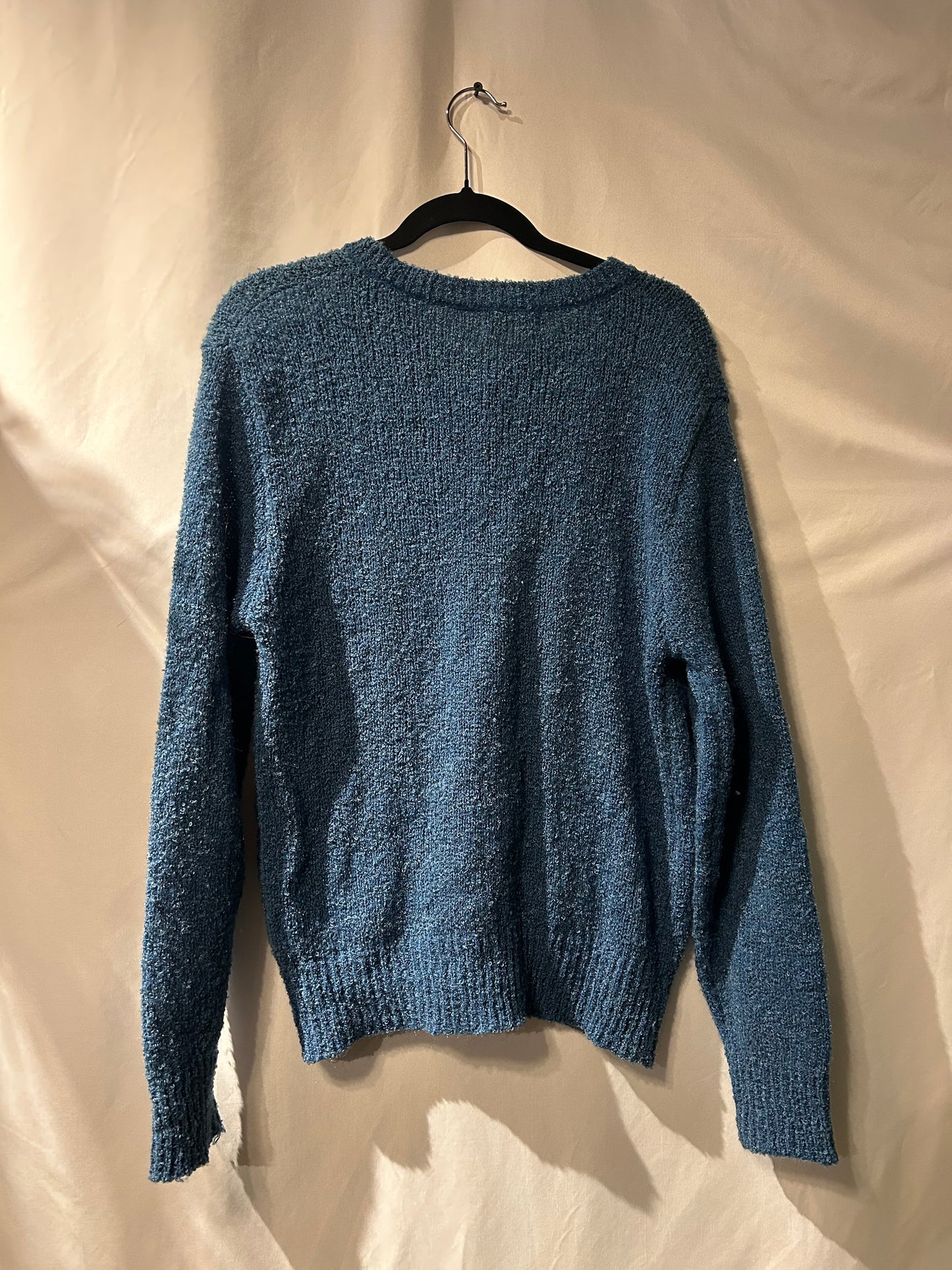 Acrylic Fibre Floral Sweater XL