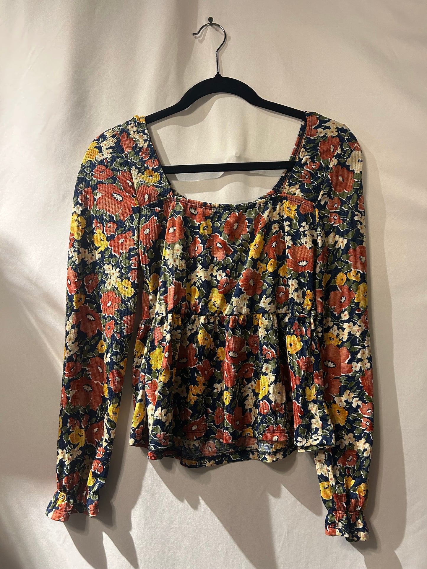 Lavish Floral Long Sleeve L