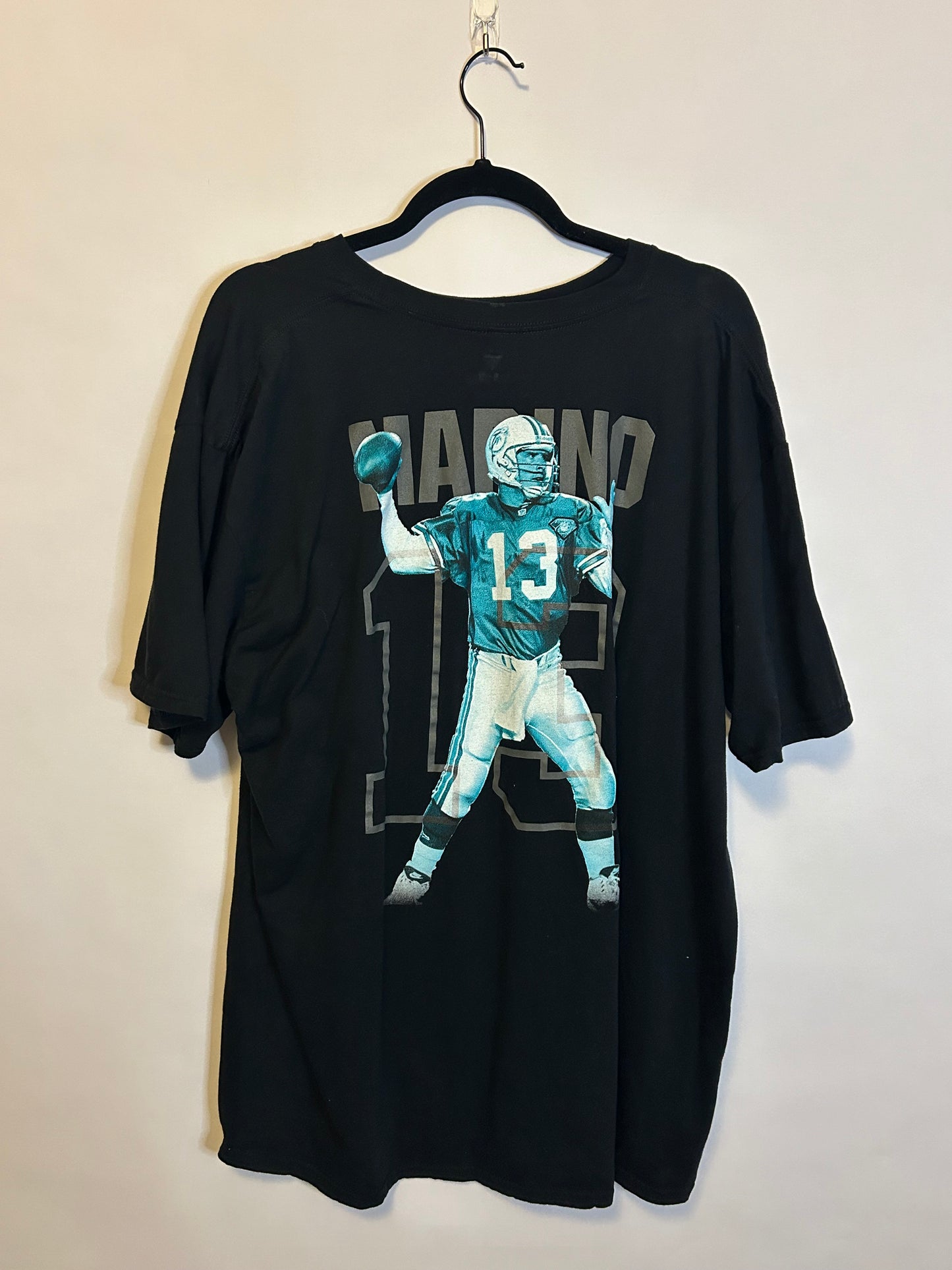 Miami Dolphins Black T-Shirt 2XL