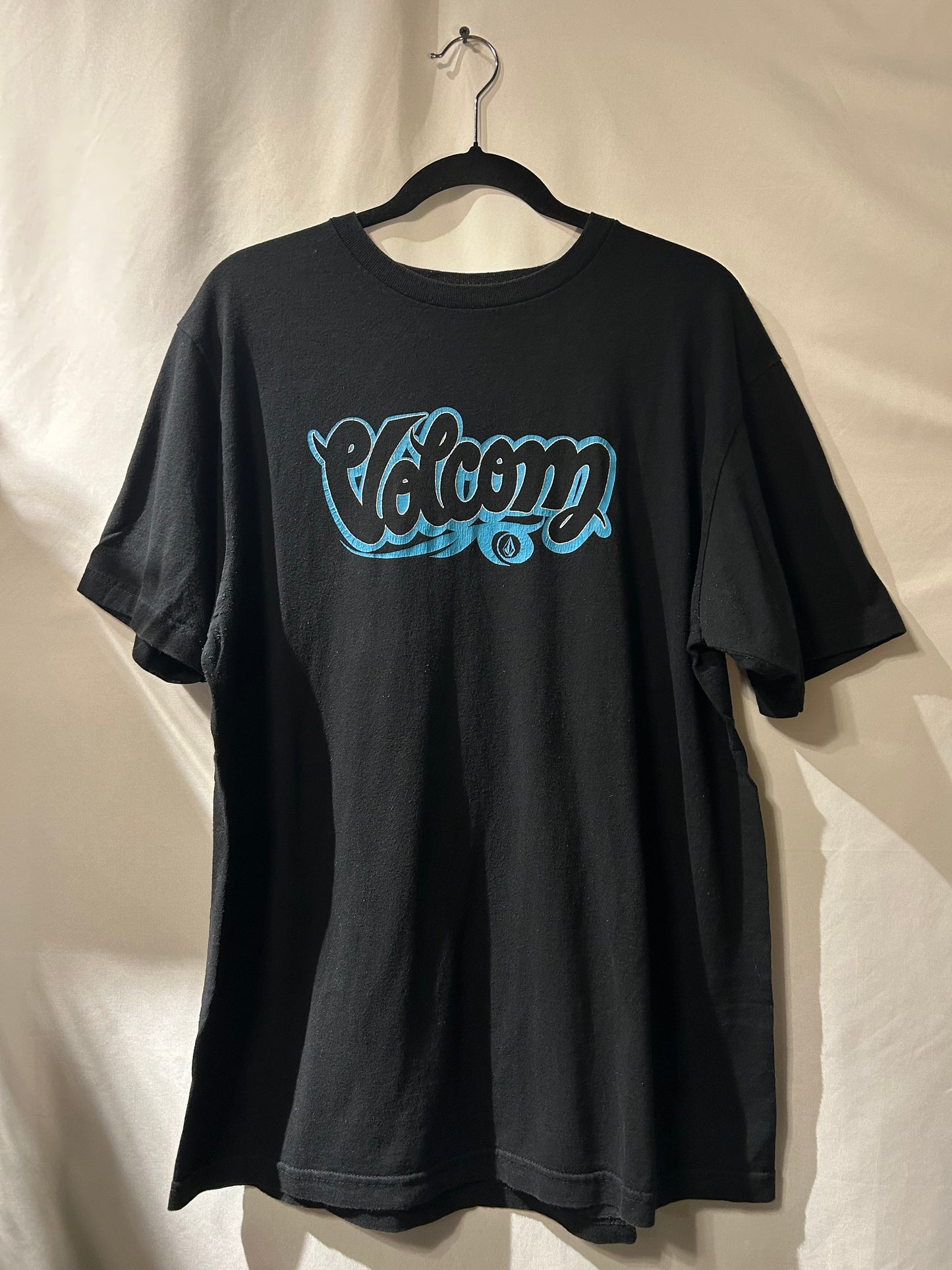 Volcom Vintage Black Skater T-Shirt L