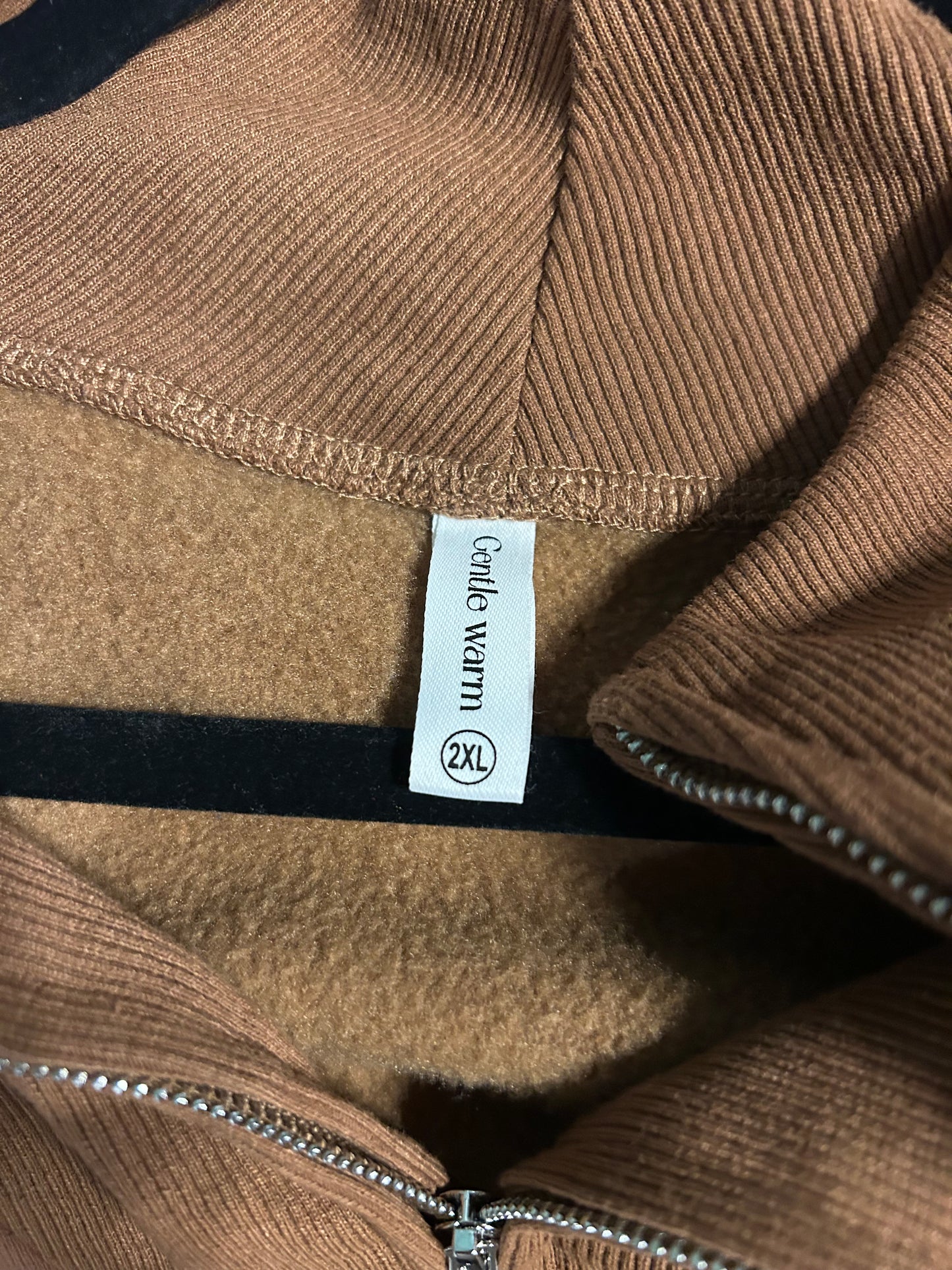Gentle Warm Quarter Zip 2X