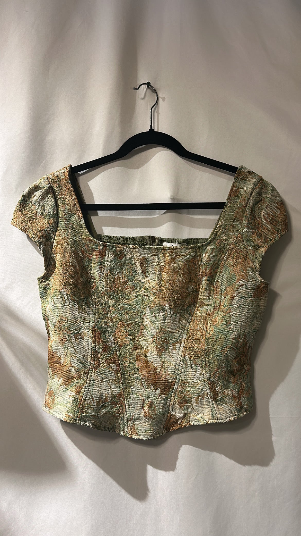 In Loom Floral Top L