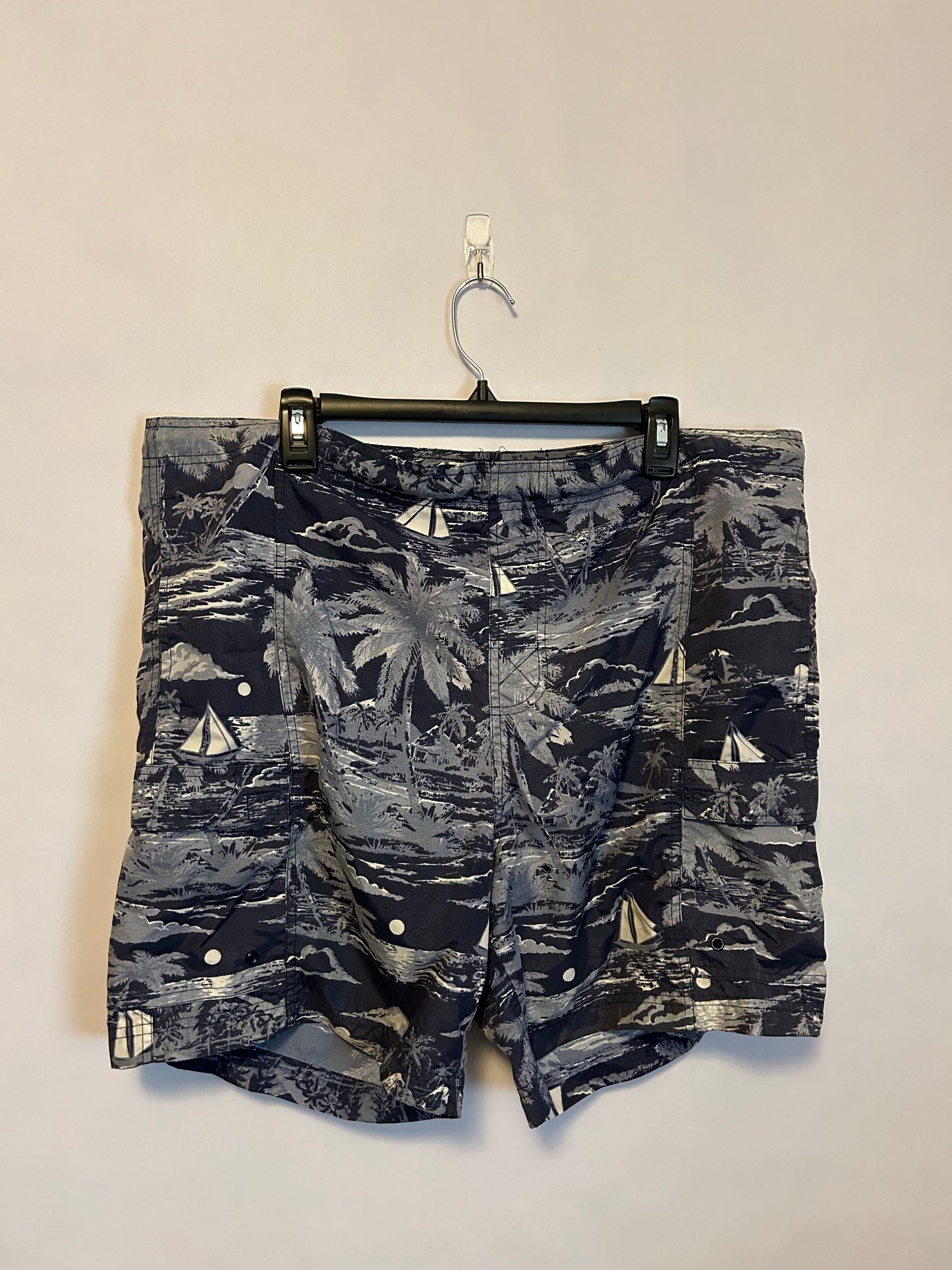 Cherokee Blue Swim Trunks M