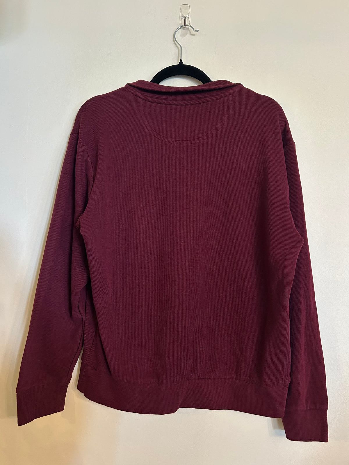 U.S. Polo Assn. Burgundy Zip Up L