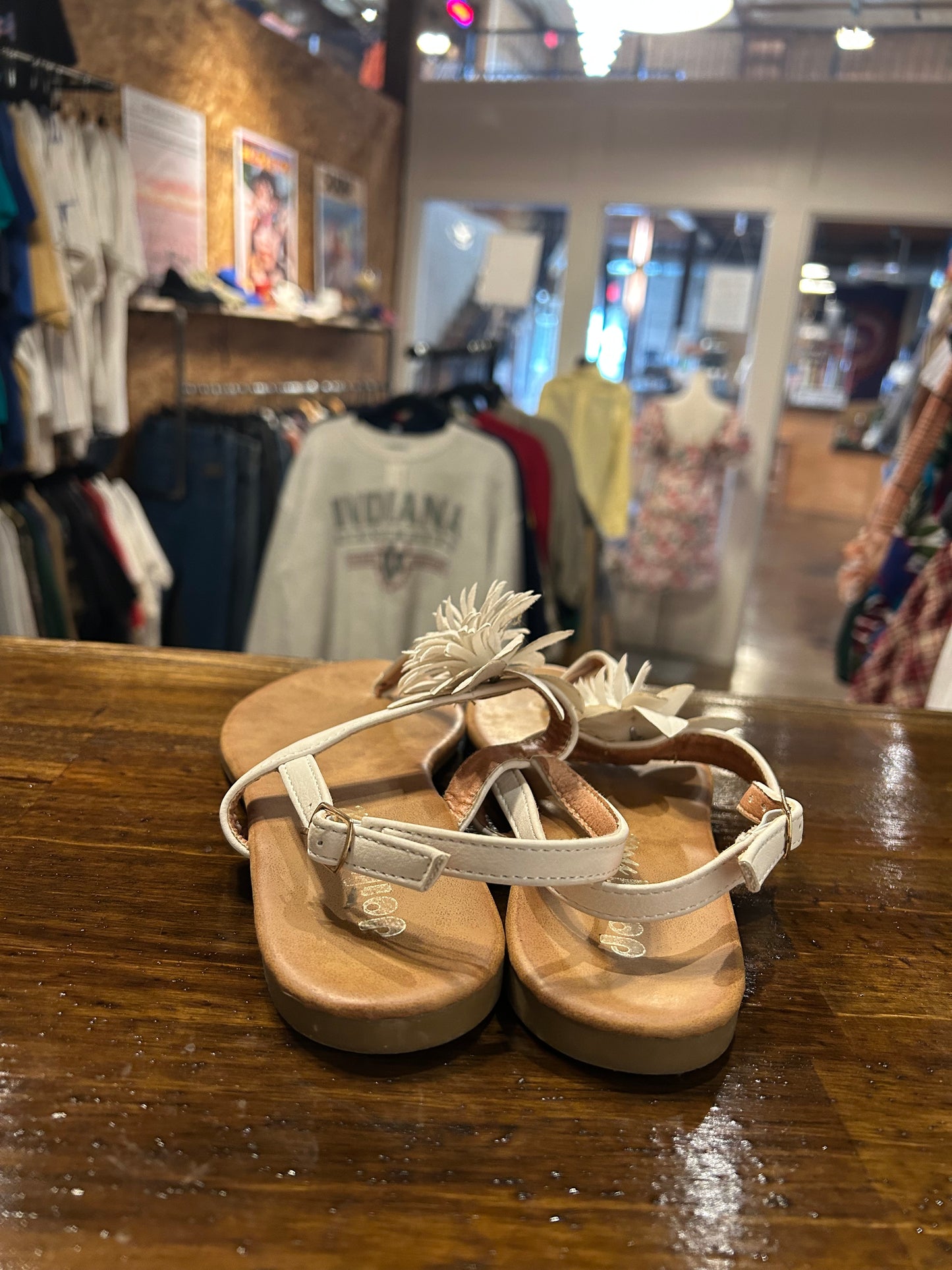 Dolly Mix Flower Sandals 7.5