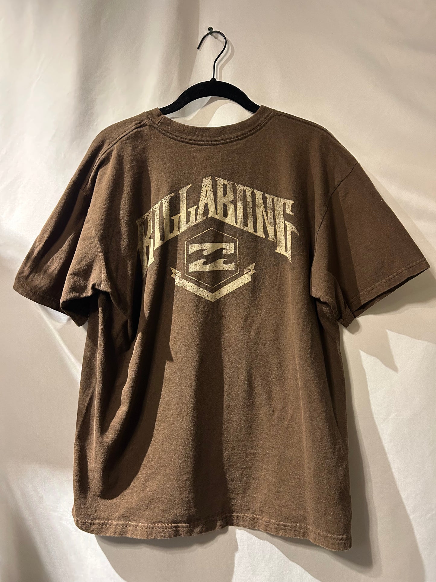 Y2K Surf Billabong Brown T-Shirt L