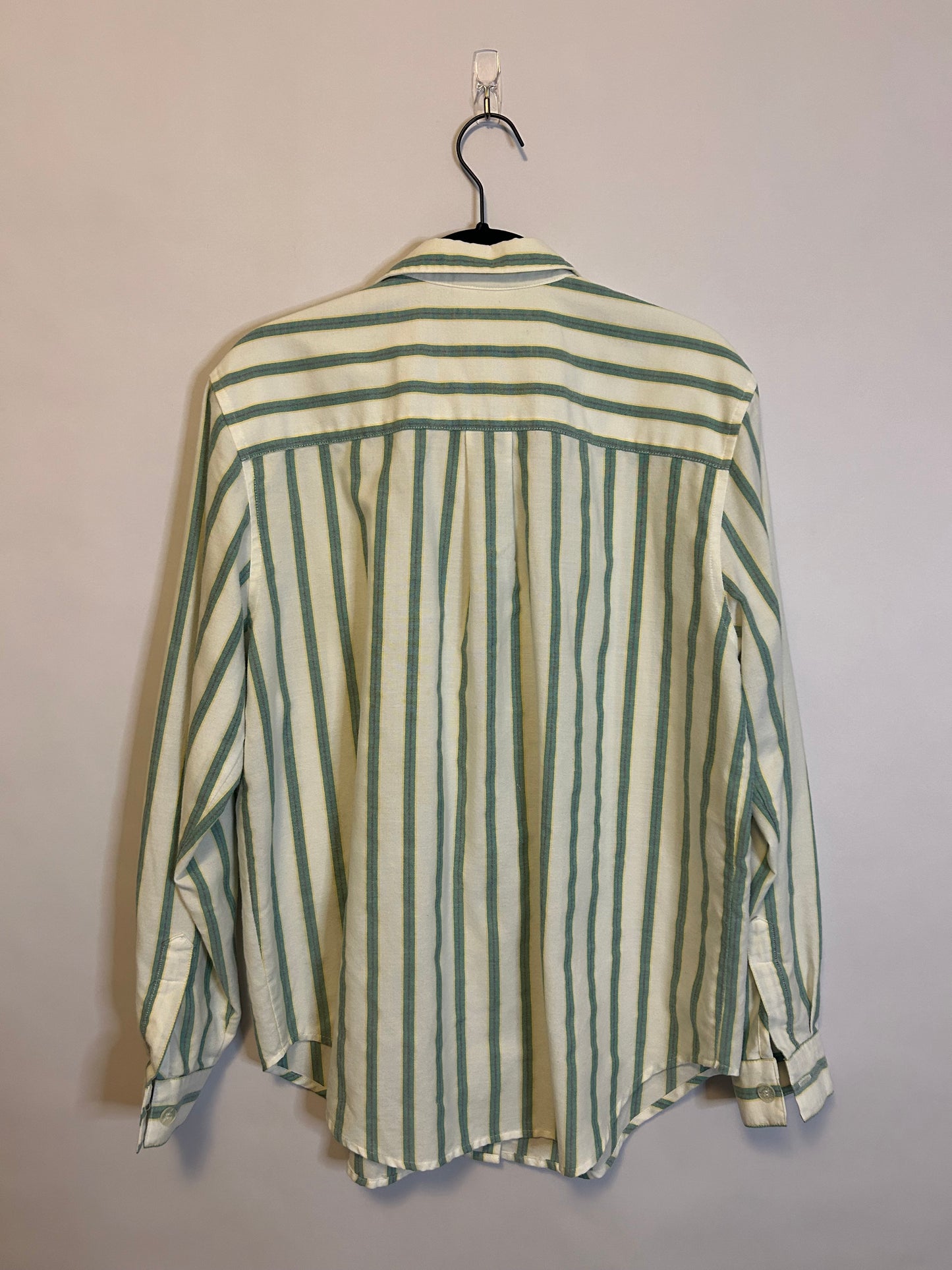 Jantzen Classics Green & White Button Up S