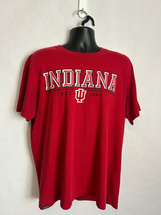 IU Red T-Shirt XL