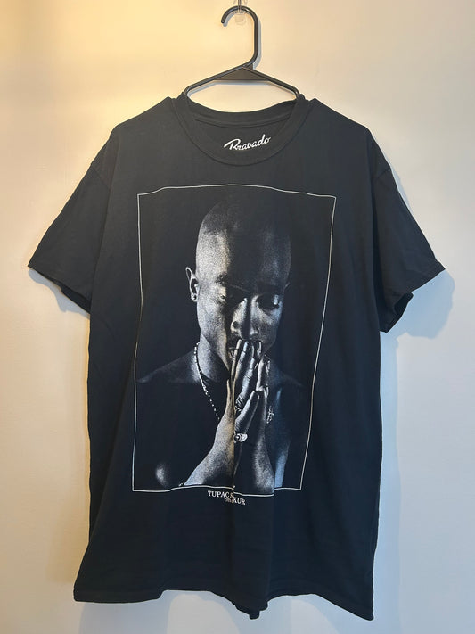 Tupac Shakur Black T-Shirt L