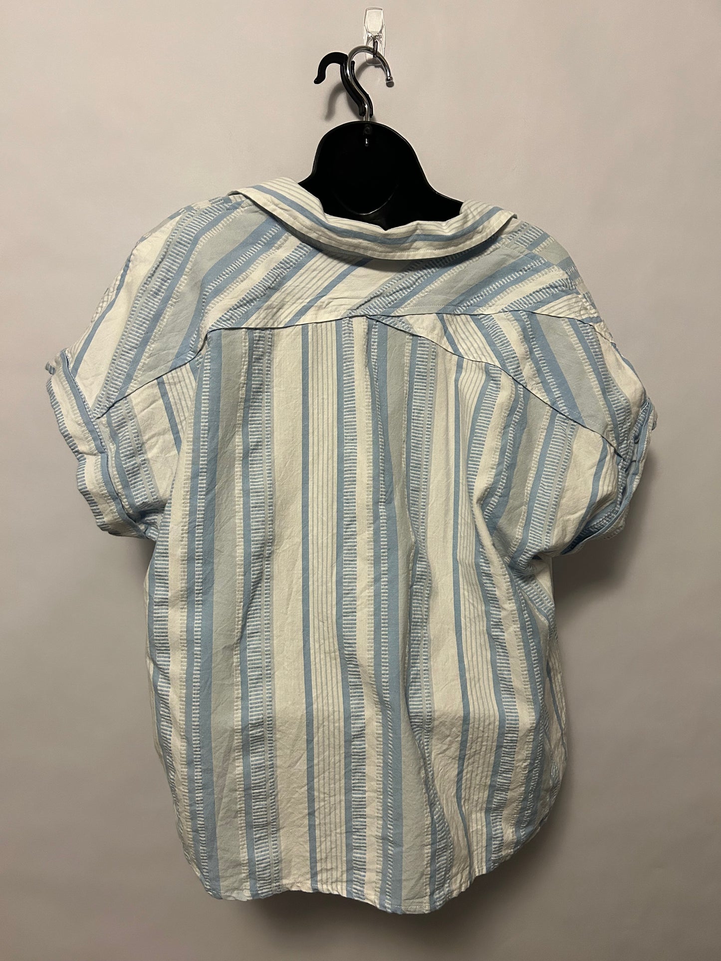 Blue & White Striped T-Shirt XL