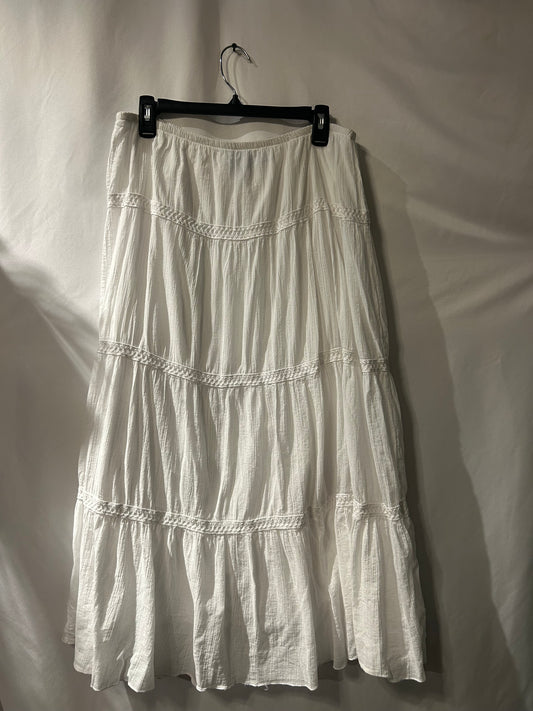 Lana Lane White Maxi Skirt 14