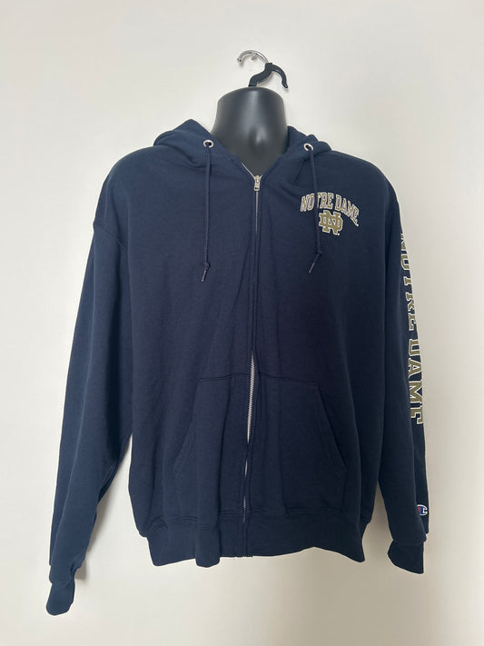 Notre Dame Zip Up L