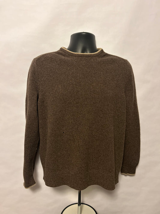 Black Brown Sweater L