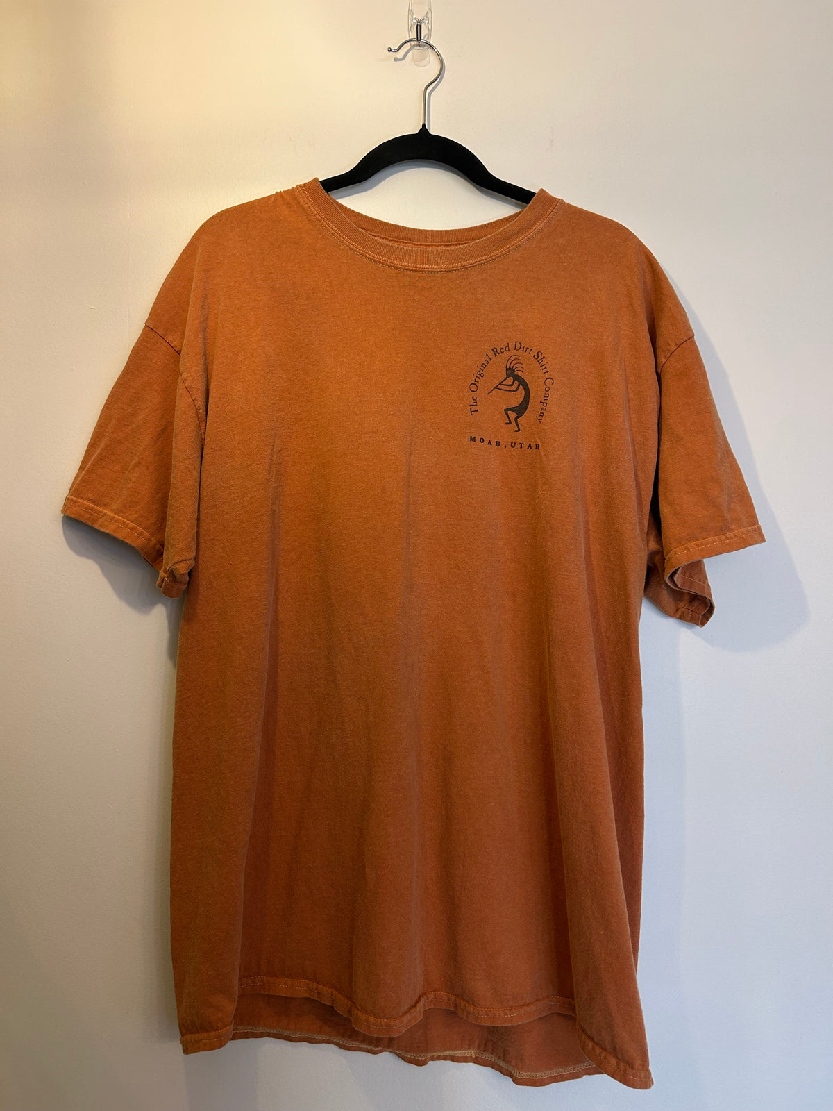 The Original Red Dirt Shirt Company Moab, Utah Orange T-Shirt XL