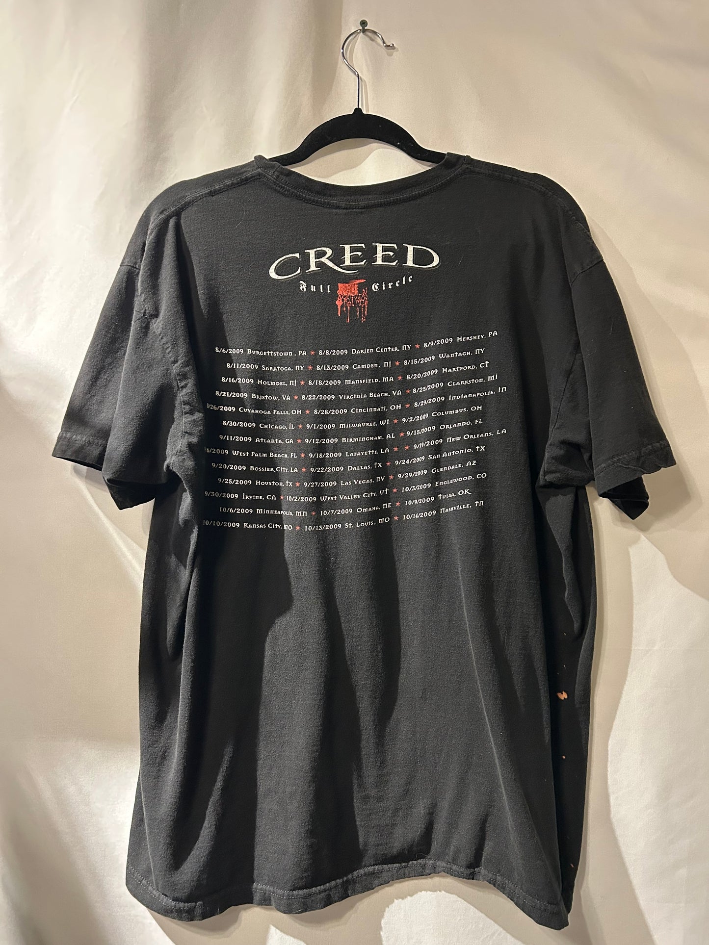 Vintage Creed Full Circle T-Shirt 2X