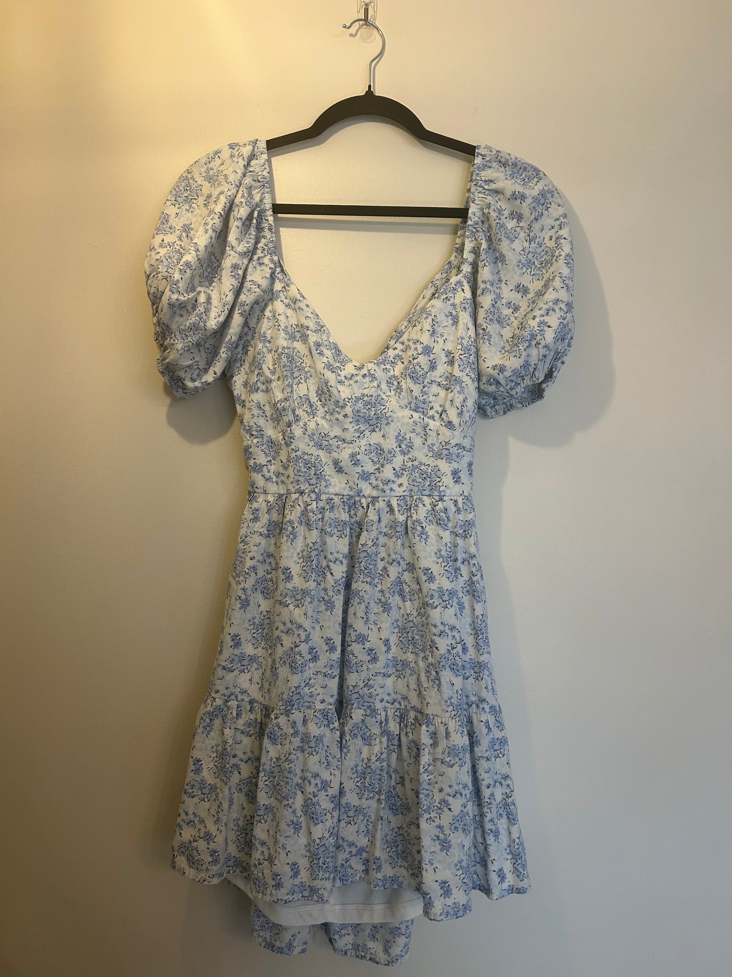 Altar’d State Blue and White Floral Dress S?
