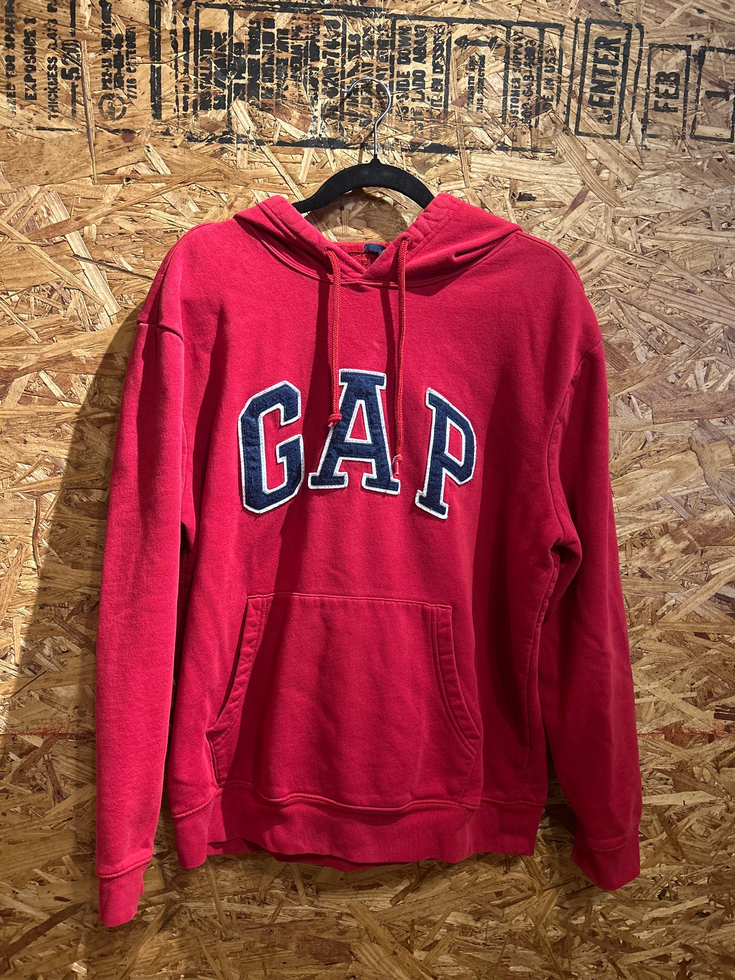 Vintage GAP Red & Blue Hoodie L