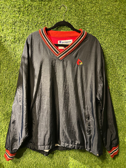 1990s Champion UofL Sweatshirt L