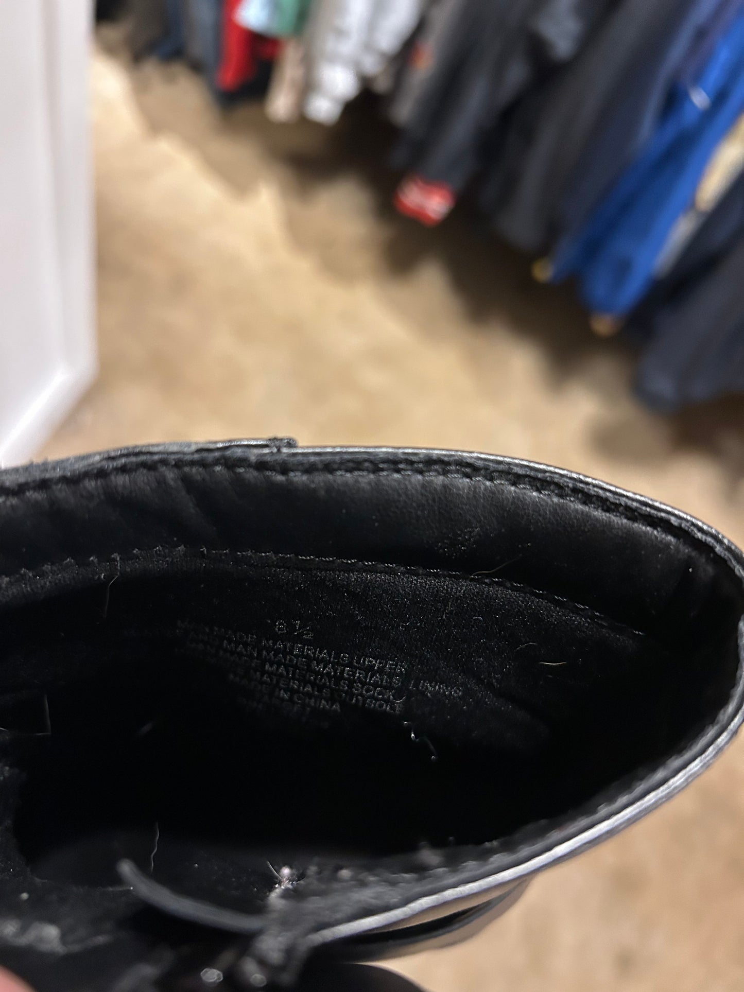 Women’s Black Boots 8.5