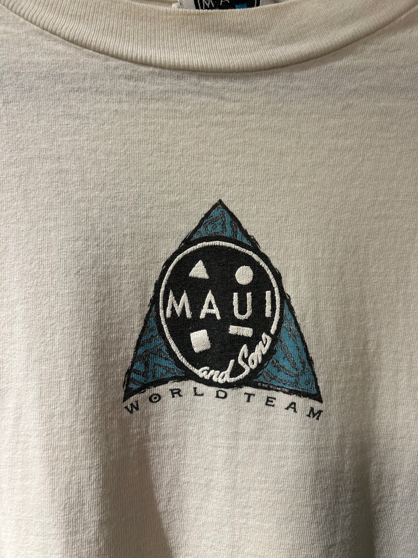 Vintage 1990s Maui & Sons T-Shirt L