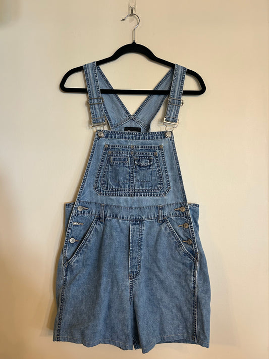 No Boundaries Denim Overalls M