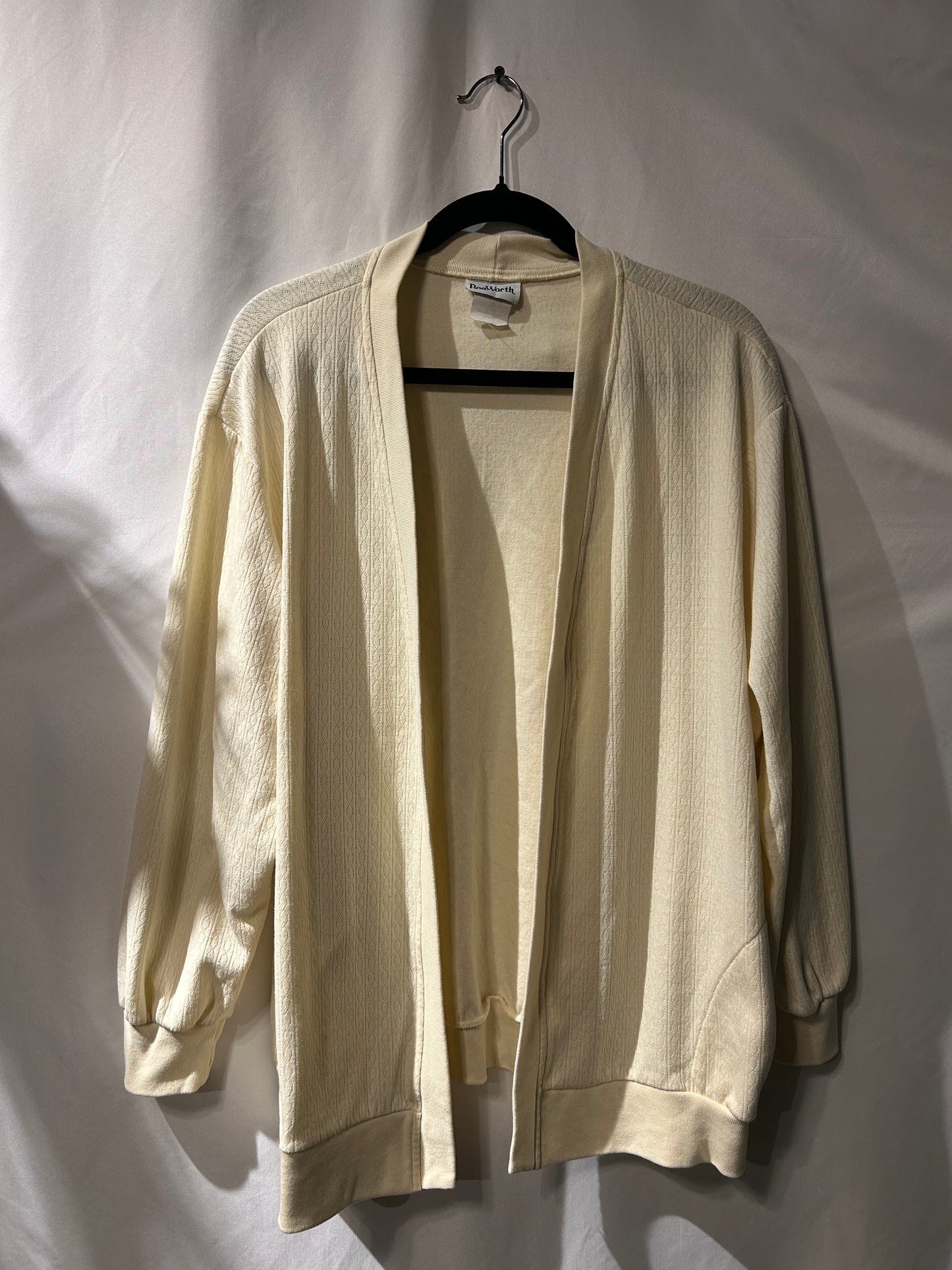BonWorth Butter Yellow Sweater L